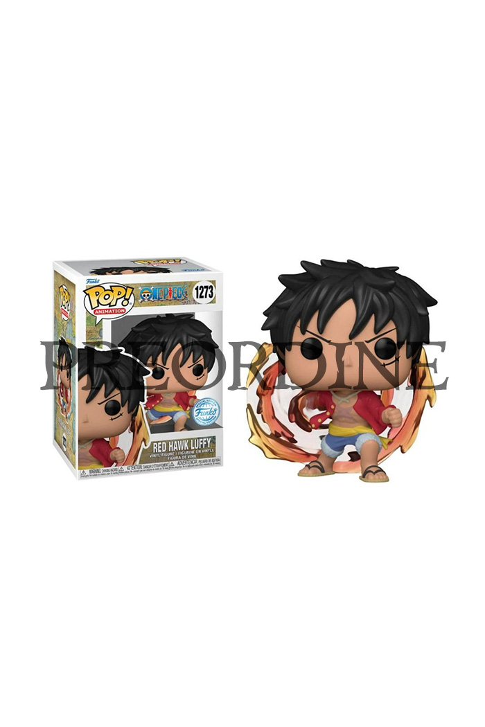 One Piece Funko Pop Animation Red Hawk Luffy