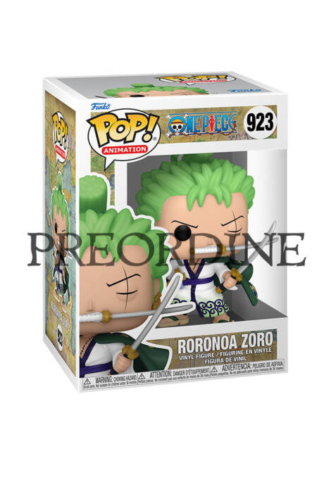 One Piece Funko Pop Animation Roronoa Zoro 923