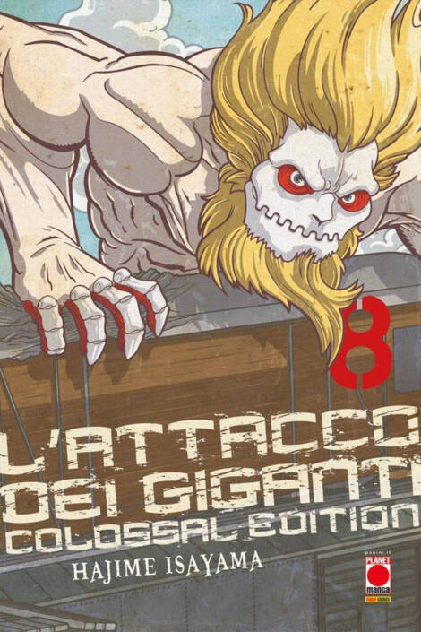 L'attacco dei giganti - Colossal edition 08