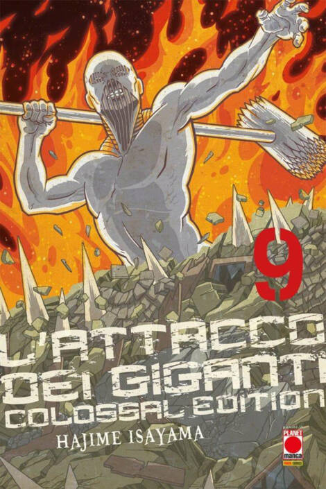 L'attacco dei giganti - Colossal edition 09