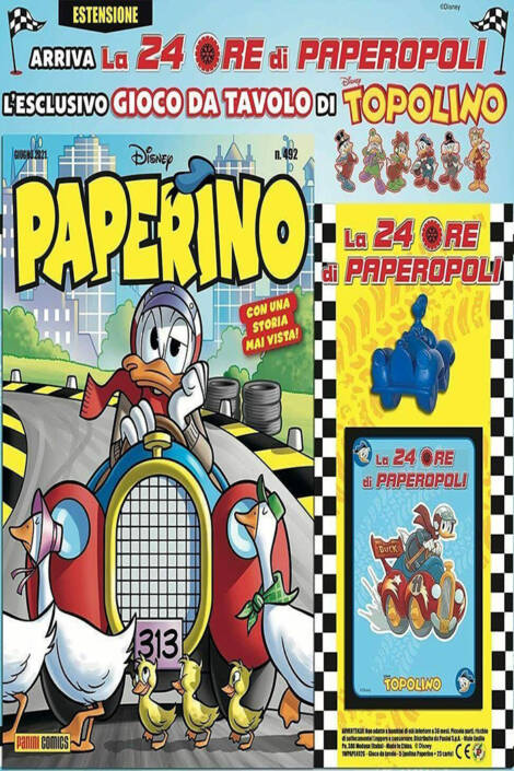 Paperino 492 - 24 ore di Paperopoli