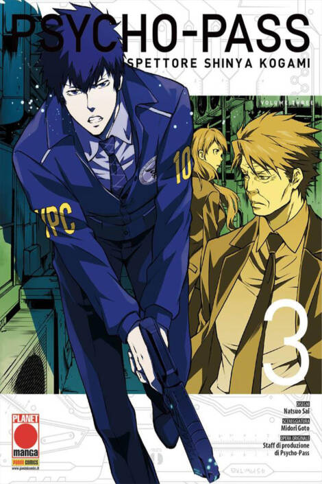 Psycho Pass Ispettore Shinya Kogami 3