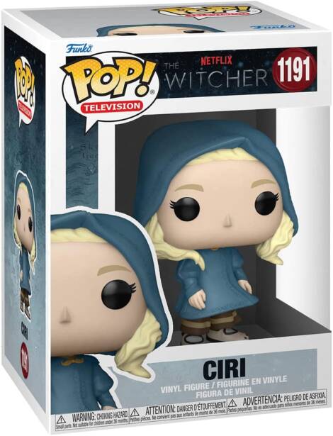 The witcher POP! Television 1191 Vinyl Figure Ciri 9 cm