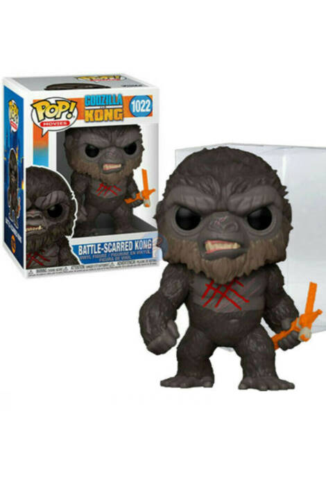 King Kong POP! Movies 1022 Vinyl Figure Battle-Scarred Kong 9 cm