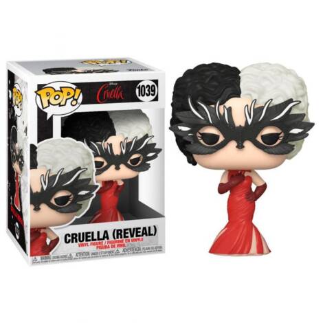 Cruella POP! 1039 Vinyl Figure Cruella (Reveal) 9 cm