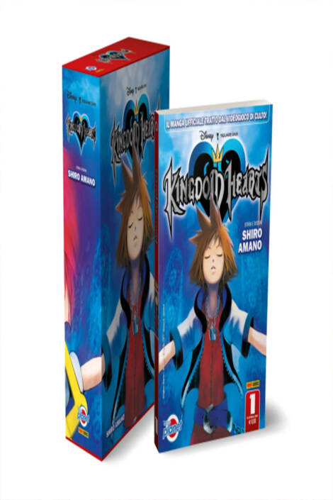 Kingdom hearts - Silver edition 1 + Cofanetto