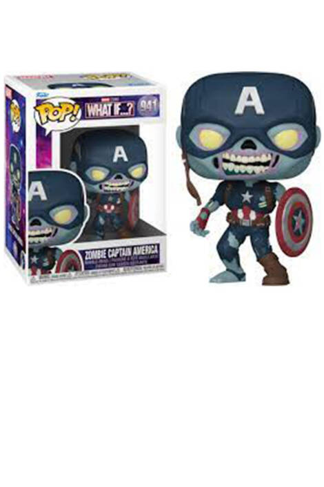 What If...? POP! 941 Vinyl Figure Zombie Captain America 9 cm