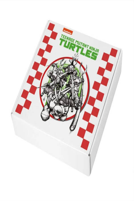 Teenage mutant ninja turtles - Deluxe 1 + Box "Pizza" Contenitore