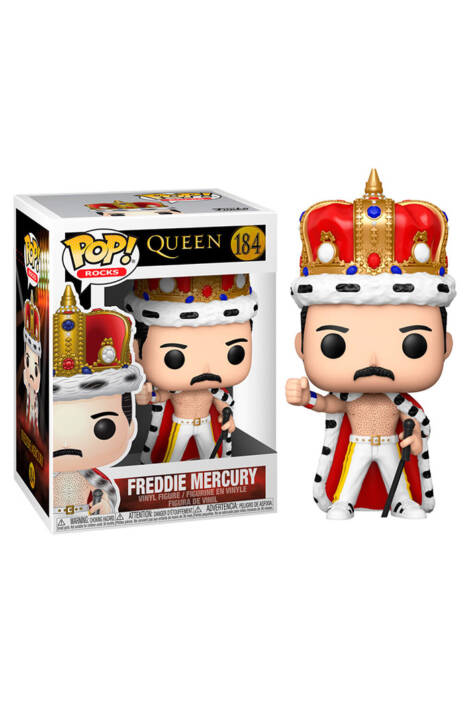 Queen POP! Rocks 184 Vinyl Figure Freddie Mercury 9 cm