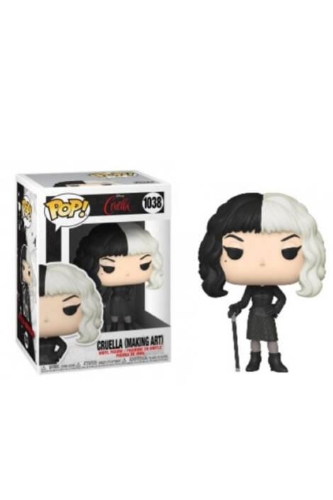 Cruella POP! 1038 Vinyl Figure Cruella (Making art) 9 cm