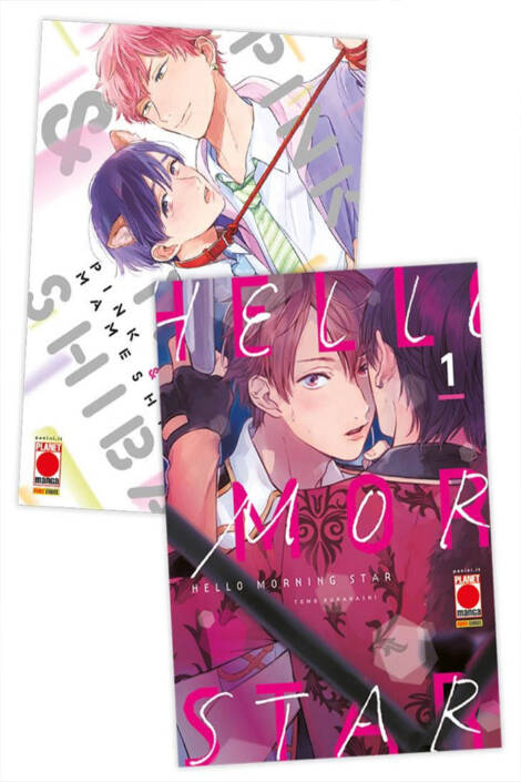 Hello morning star + Pink & Mameshiba - Pack