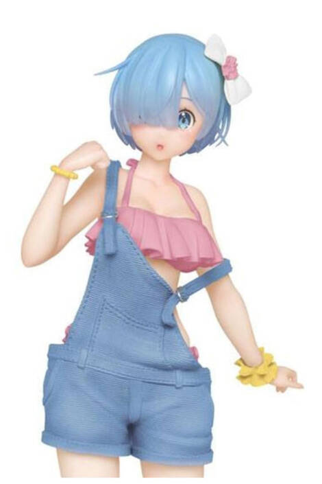 Re:Zero Precious Statue Rem Original Salopette Swimwear Ver. (Renewal)