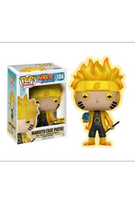 Naruto Shippuden POP! Animation 186 Vinyl Figure Naruto (Six Path) 9 cm - Glows in the dark Special edition