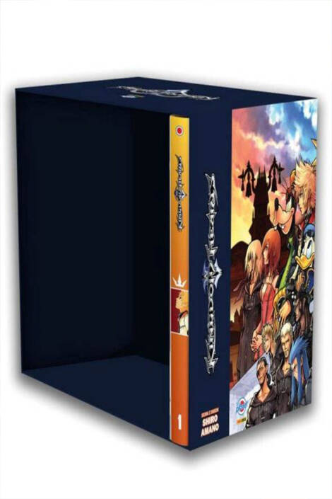 Kingdom hearts II - Silver edition 01 + Cofanetto