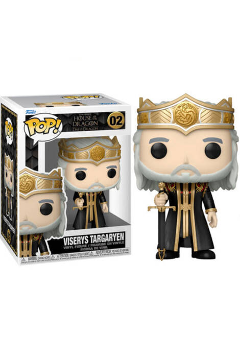 Game of thrones: House of dragon POP! 02 Vinyl Figure Viserys Targaryen 9 cm