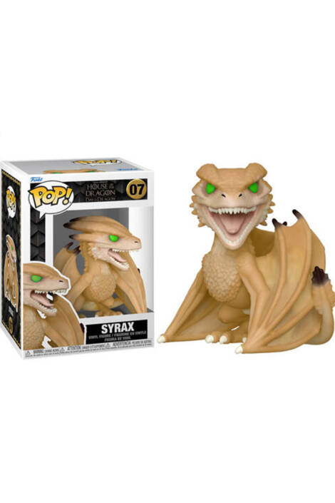 Game of thrones: House of the Dragon POP! 07 Vinyl Figure Syrax 9 cm