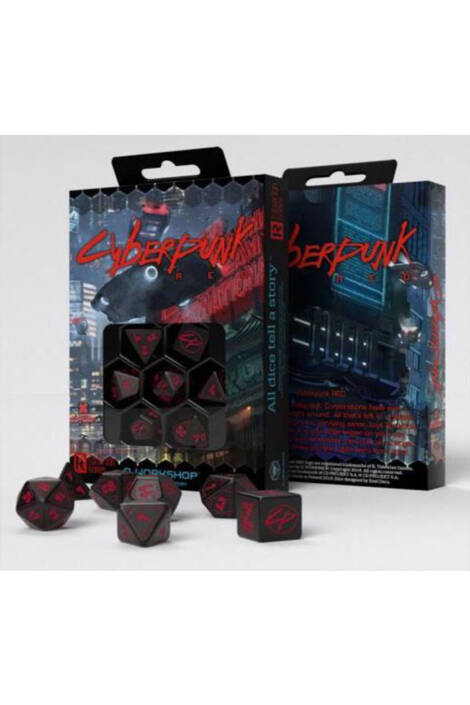 Cyberpunk red - RPG dice set