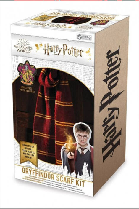 Harry Potter - Gryffindor scarf kit