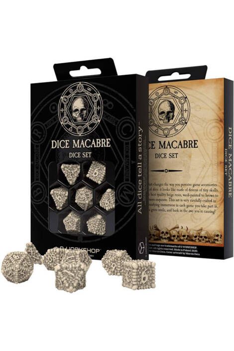 Dice macabre - Dice set