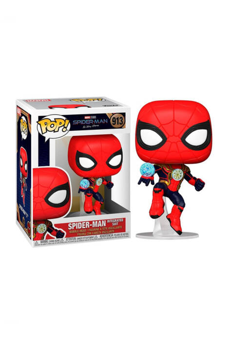 Spider-Man: No way home POP! 913 Vinyl Figure Spider-man (Intergrated suit) 9 cm