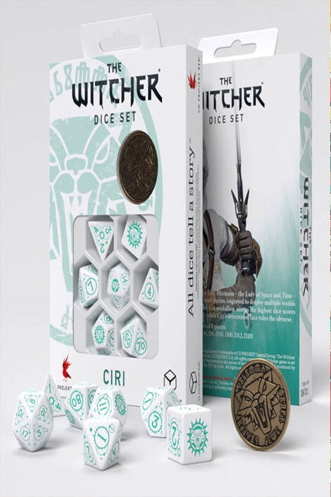 The witcher - Dice set Ciri