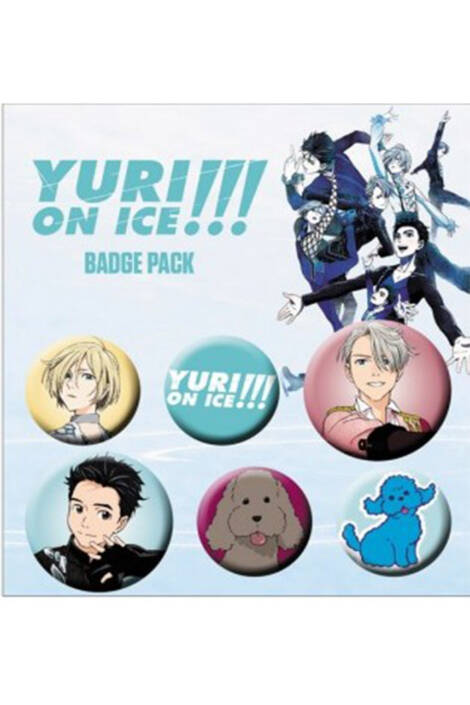 Yuri on ice!!! - Badge pack