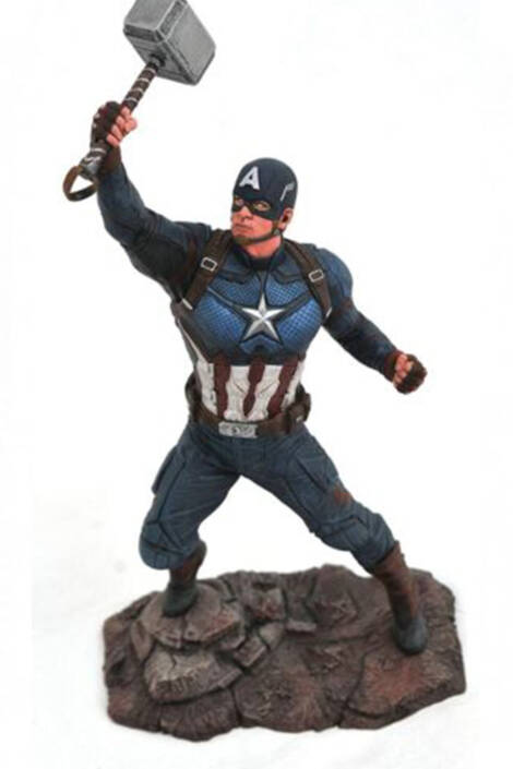 Avengers Endgame Marvel Gallery PVC Statue Captain America 23 cm