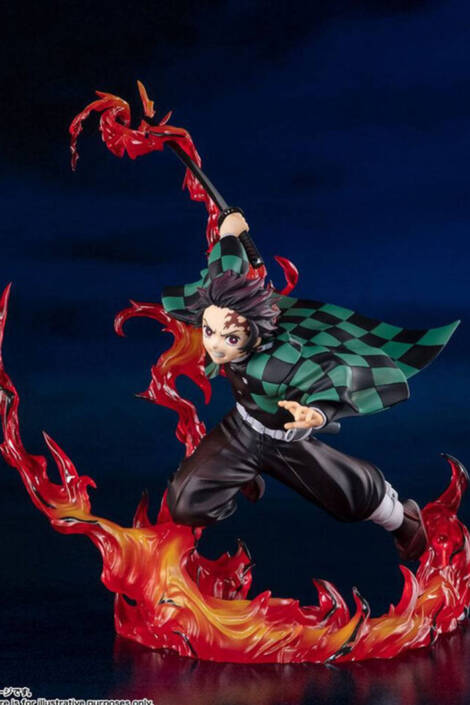 Demon Slayer: KnY FiguartsZERO PVC Statue Tanjiro Kamado (Total Concentration Breathing) 19 cm - Bandai