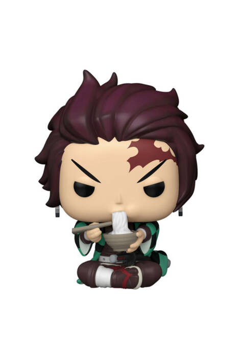 Demon Slayer: Kimetsu no Yaiba POP! Animation 1304 Vinyl Figure Tanjiro with Noodles 9 cm