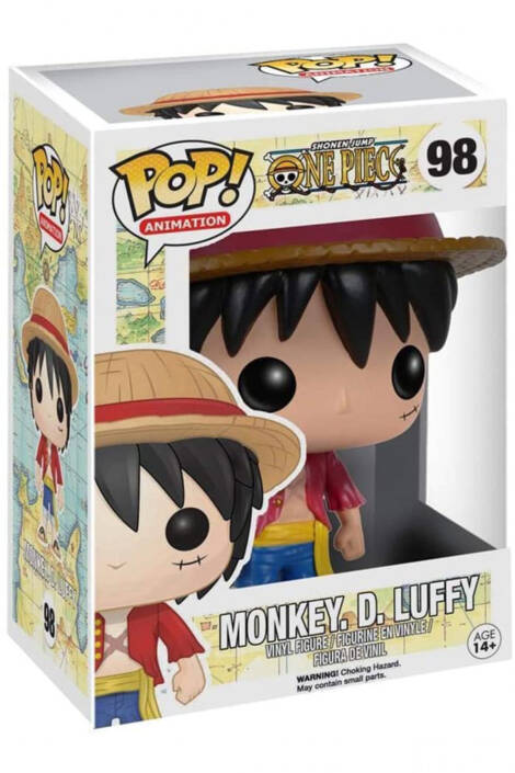 One Piece POP! Animation 98 Vinyl Figure Monkey D. Luffy 9 cm