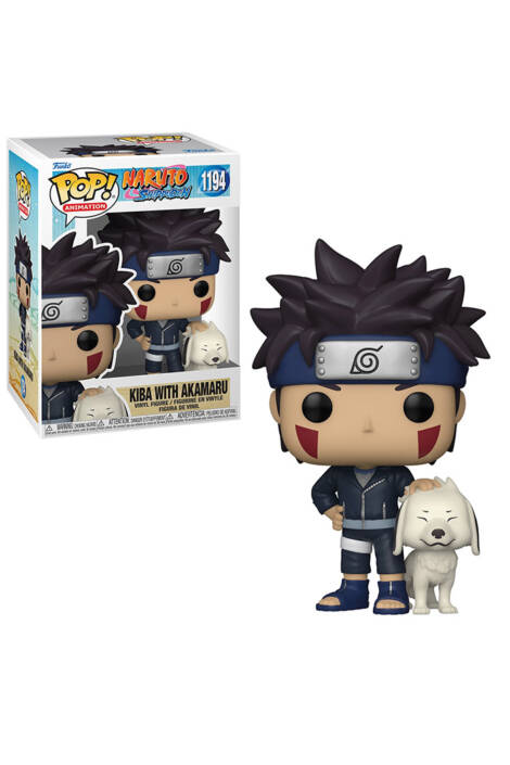 Naruto Shippuden POP! Animation 1194 Vinyl Figure Kiba with Akamaru 9 cm