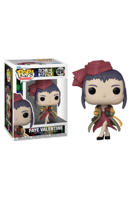 Cowboy Bebop POP! Animation 1214 Vinyl Figure Faye Valentine 9 cm