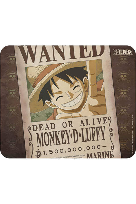 One Piece - Mousepad - Luffy Wanted