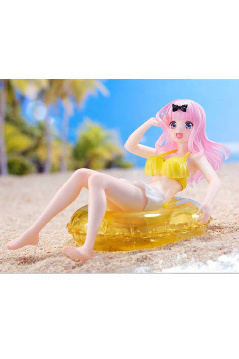 Kaguya-sama: Love is War PVC Statue Ultra Romantic Aqua Float Girls Figure Chika Fujiwara