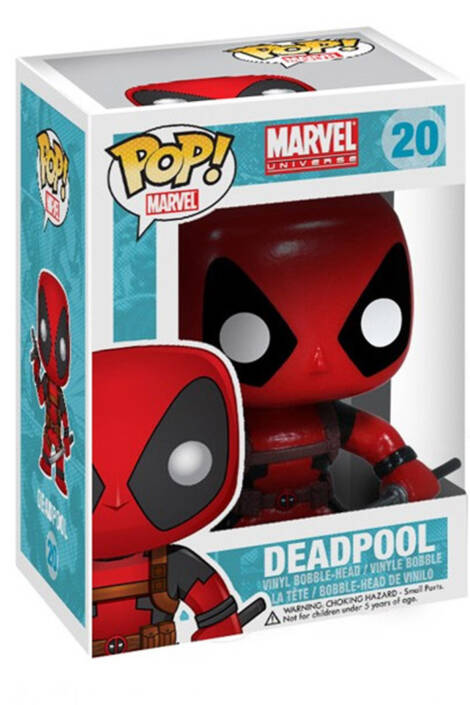 Marvel universe POP! Marvel 20 Vinyl Figure Deadpool 9 cm