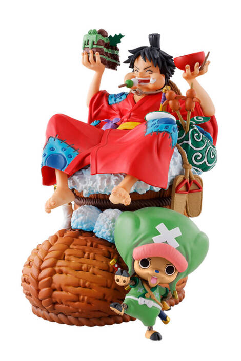 One Piece Petitrama DX PVC Mini Statue Logbox Re Birth Vol. 1 11 cm