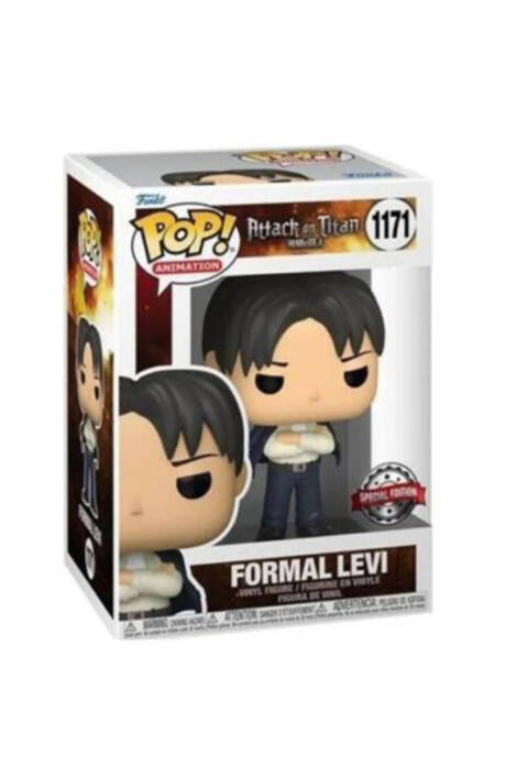 Attack on Titan POP! Animation 1171 Vinyl Figure Formal Levi 9 cm - Special edition