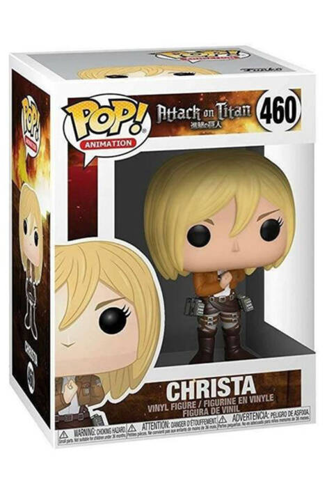 Attack on Titan POP! Animation 460 Vinyl Figure Christa 9 cm