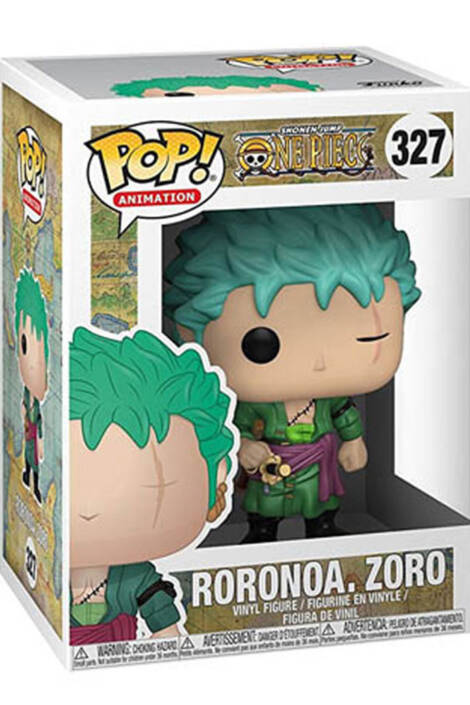 One Piece POP! Animation 327 Vinyl Figure Roronoa Zoro 9 cm