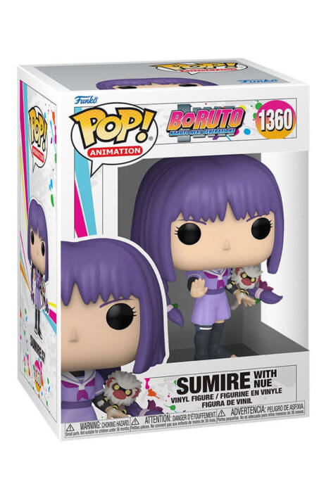 Boruto: Naruto next generations POP! Animation 1360 Vinyl Figure Sumire with Nue 9 cm