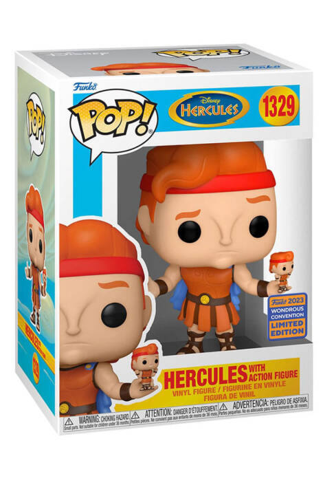 Hercules POP! 1329 Vinyl Figure Hercules with action figure 9 cm - Special edition