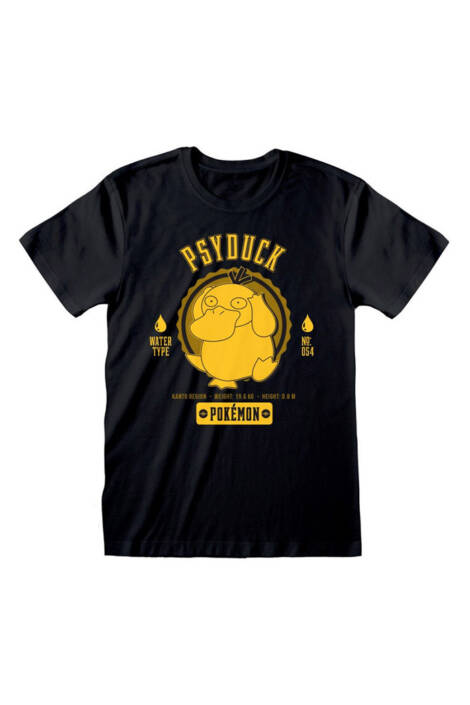 Pokèmon Psyduck unisex black Heroes Inc. XL