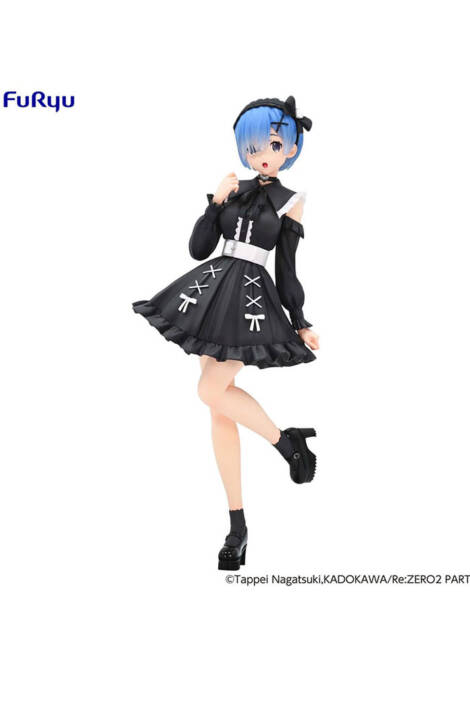 Re:Zero Starting Life in Another World Trio-Try-iT PVC Statue Rem Girly Outfit Black 21 cm