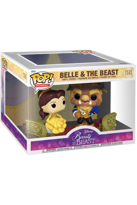 Beauty and the Beast POP Moment! 1141 Vinyl Figures 2-Pack Formal Belle & Beast 9 cm