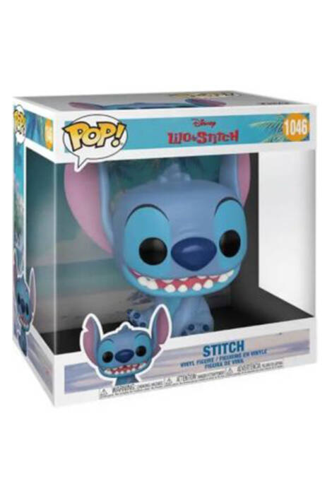 Lilo & Stitch Super Sized Jumbo POP! 1046 Vinyl Figure Stitch 25 cm