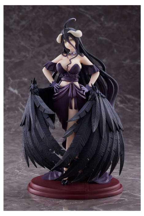 Overlord PVC Statue Albedo Black Dress Ver. 20 cm