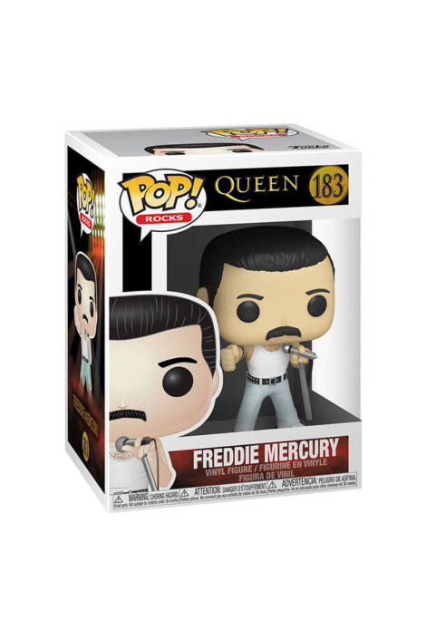 Queen POP! Rocks 183 Vinyl Figure Freddie Mercury 9 cm