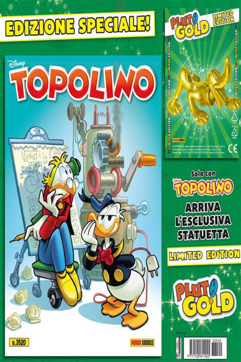 Topolino 3520 + Statuina Pluto