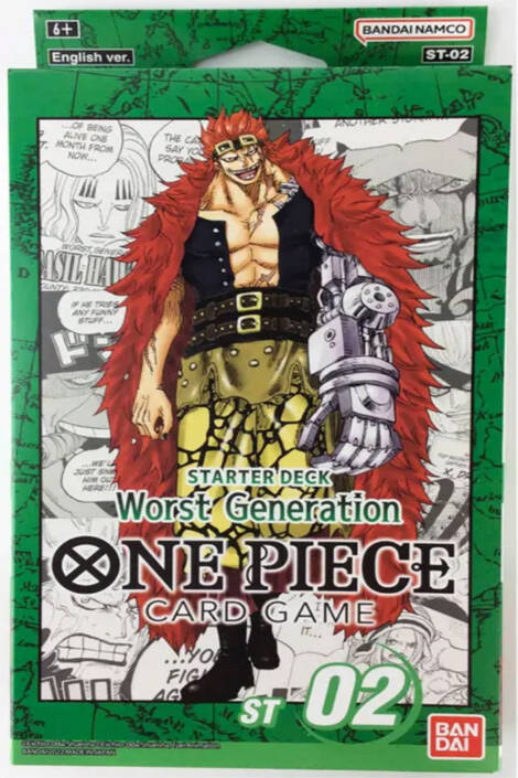 One Piece Card Game ST-02 Worst Generation (Starter Deck) [ENG]