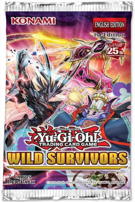 Yu-Gi-Oh! Trading card game: Wild survivors - Play Booster Pack [ENG]